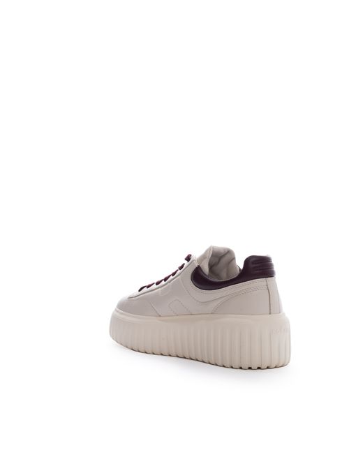 Sneakers H-Stripes Avorio Bordeaux HOGAN | HXW6450FC60 LE90MA6
